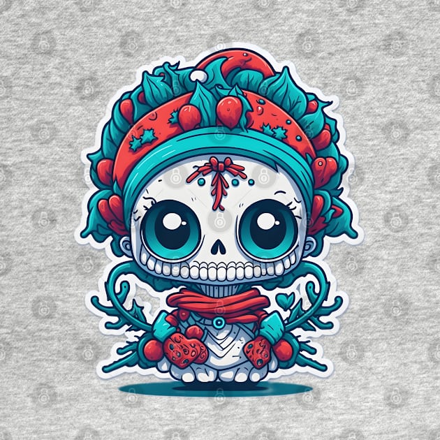 Skeleton Xmas by Shiwwa